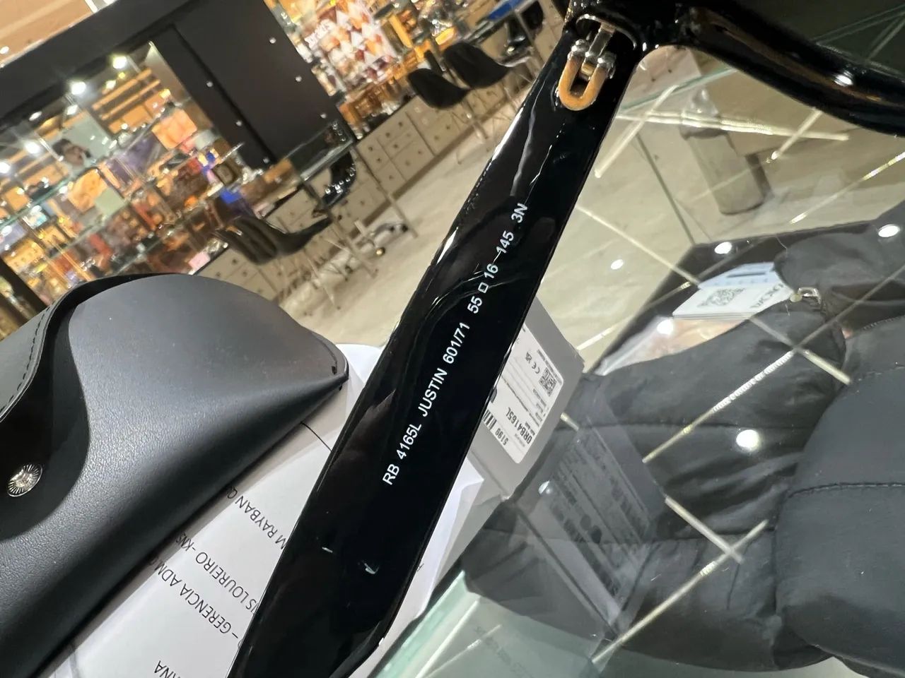 Óculos de sol ray ban Justin - Foto 4