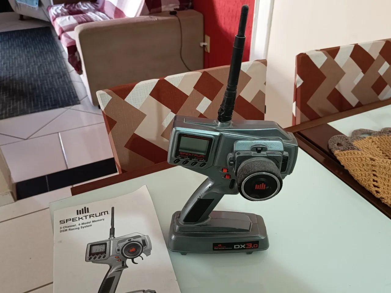 Rádio p/automodelo spektrum DX 3.0