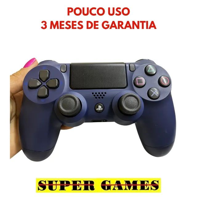 Controle original PS4 pouco uso, Loja física 20 anos de mercado, próximo ao metrô.