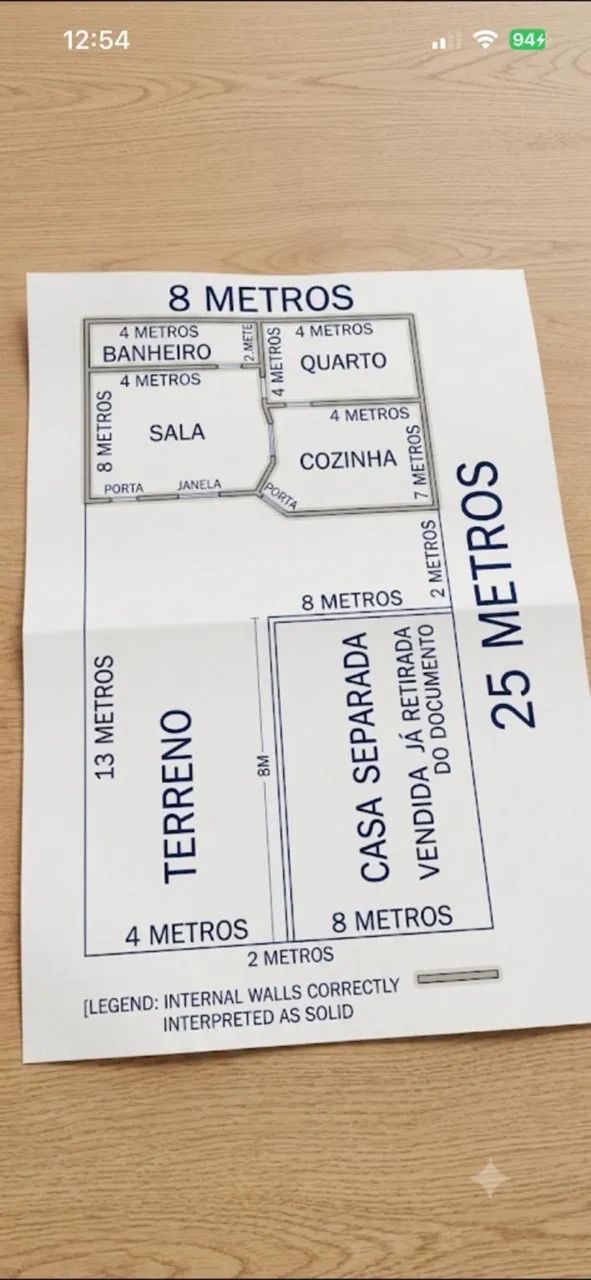 Vendo casa e terreno na frente R$120Mil - Foto 3