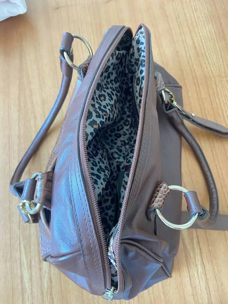 Bolsa de couro legítimo super preço  - Foto 5