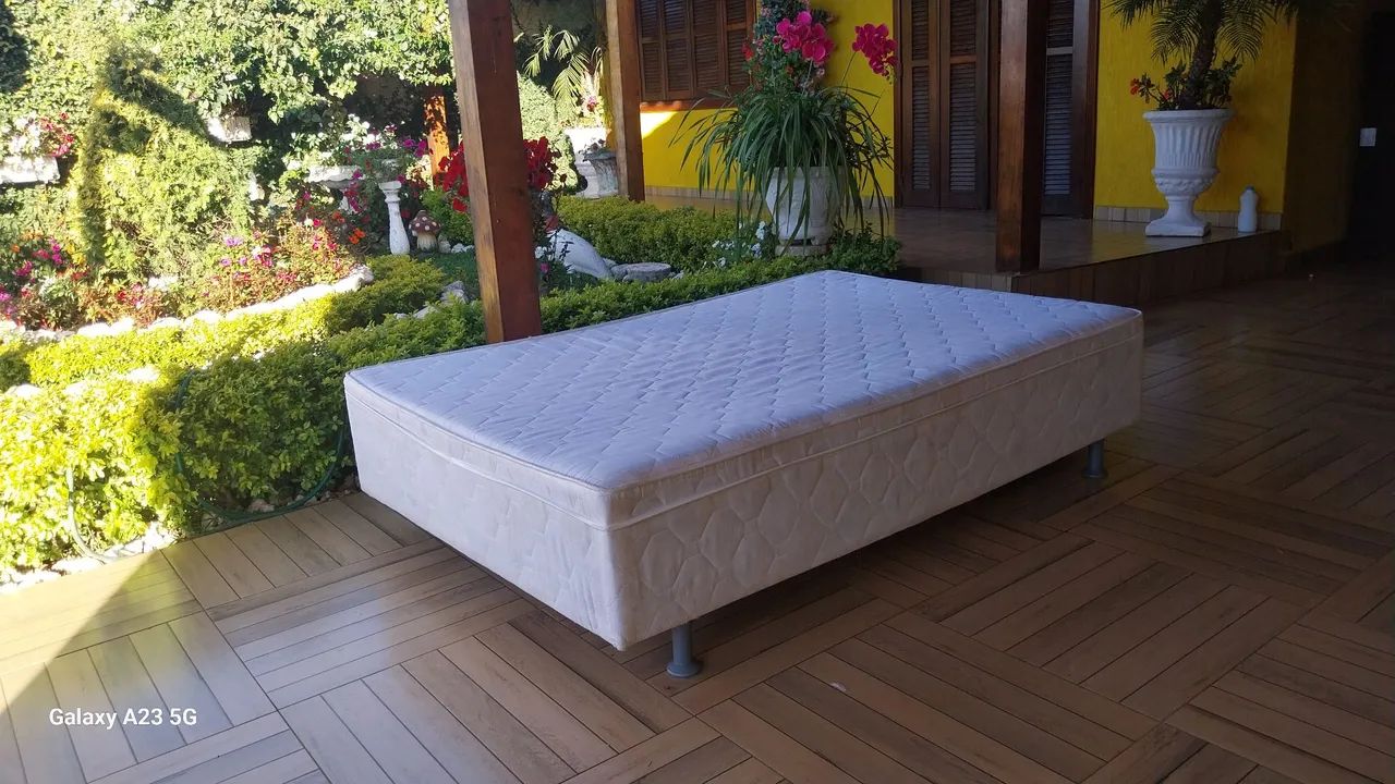 Cama de casal  conjugada de espuma entrego  - Foto 4