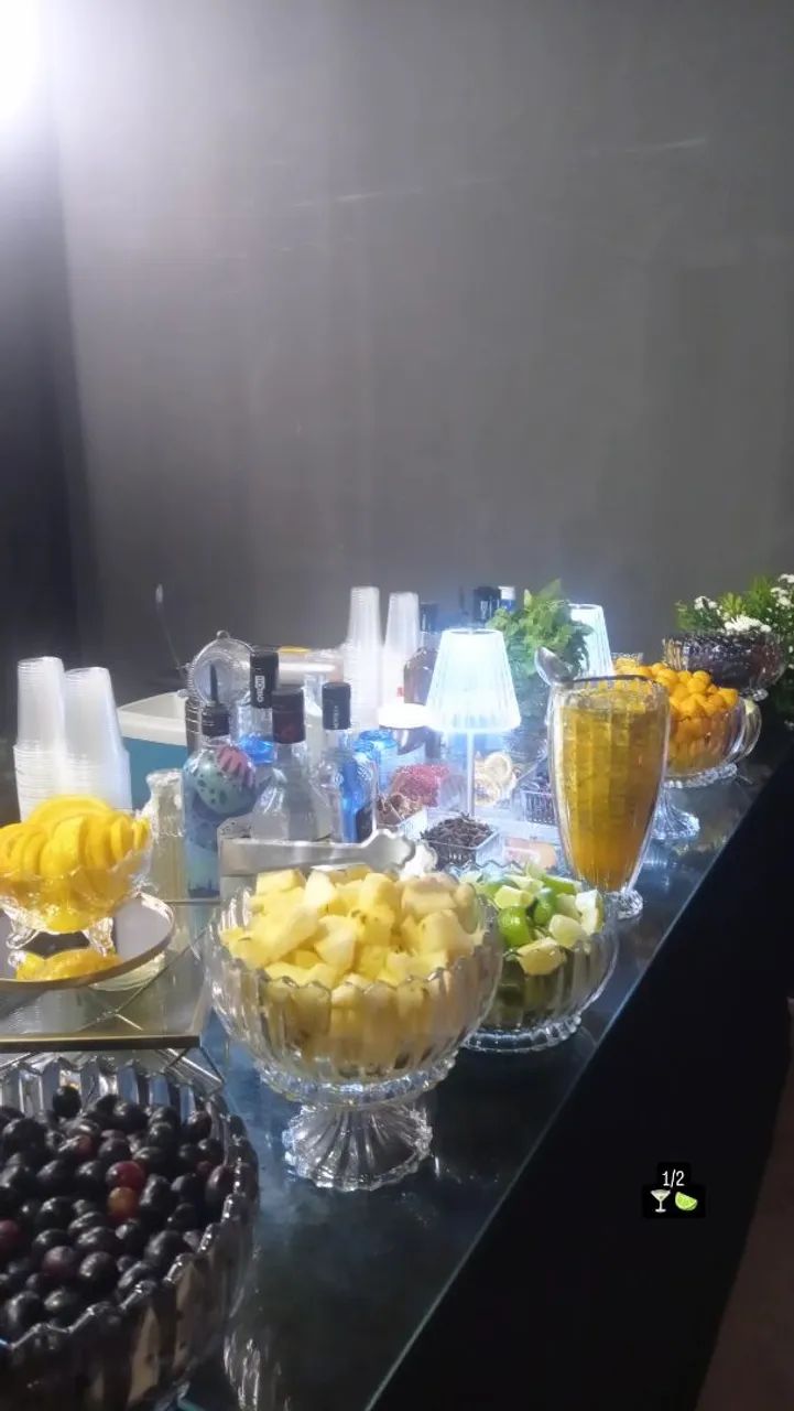 Barman drinks e coquetéis 