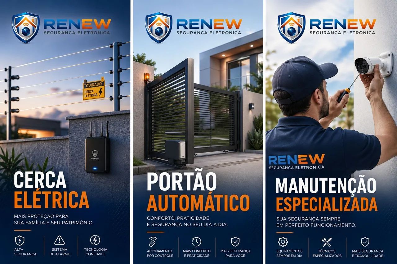 Manutenção e instalação Portão Eletrônico e Cerca elétrica  - Foto 3