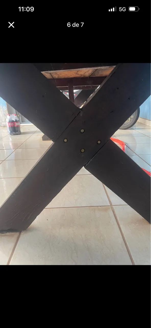 Mesa de madeira  - Foto 4