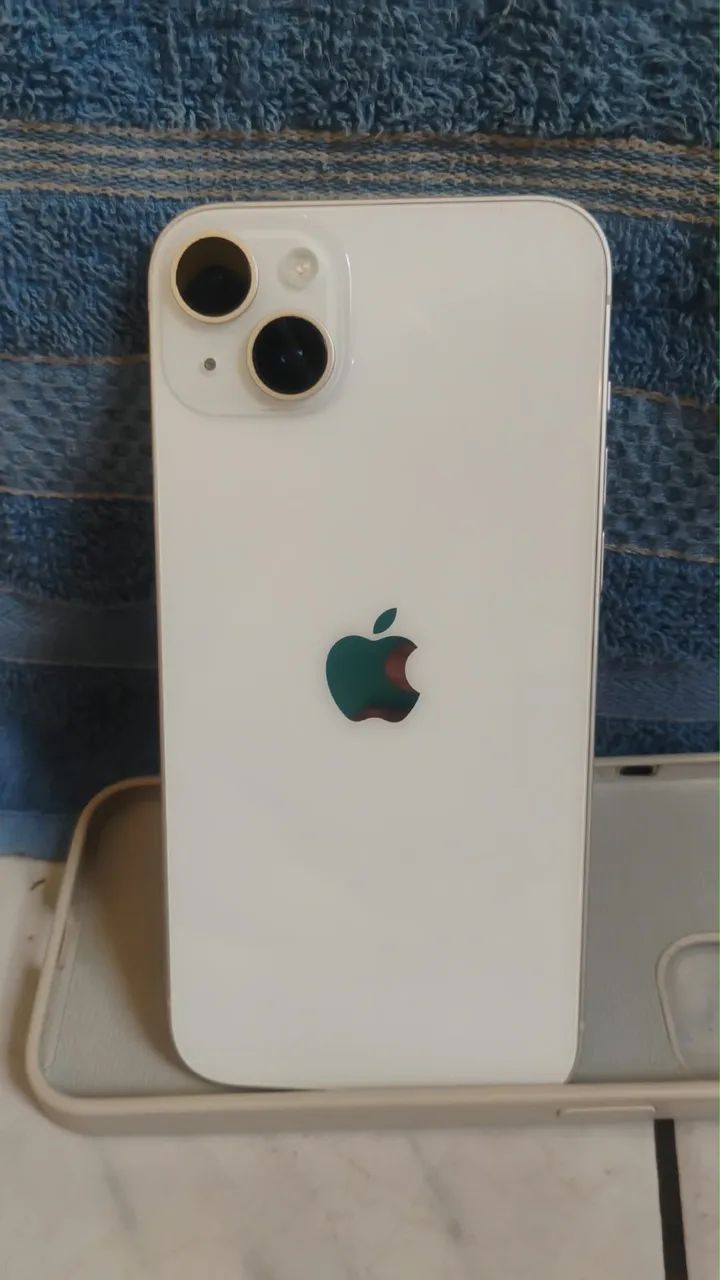 Vendo iPhone 14plus branco  - Foto 3