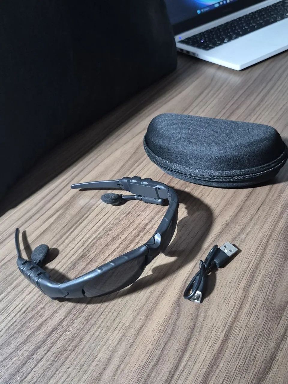 ÓCULOS BLUETOOTH COM FONE ( NOVO EM ESTOQUE) - Foto 3