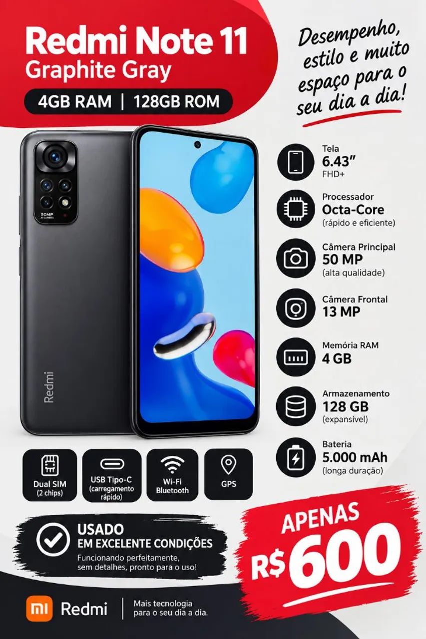 Redmi Note 11 - Foto 4