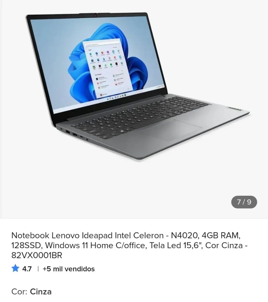 Notebook - Lenovo + Acessórios  - Foto 3