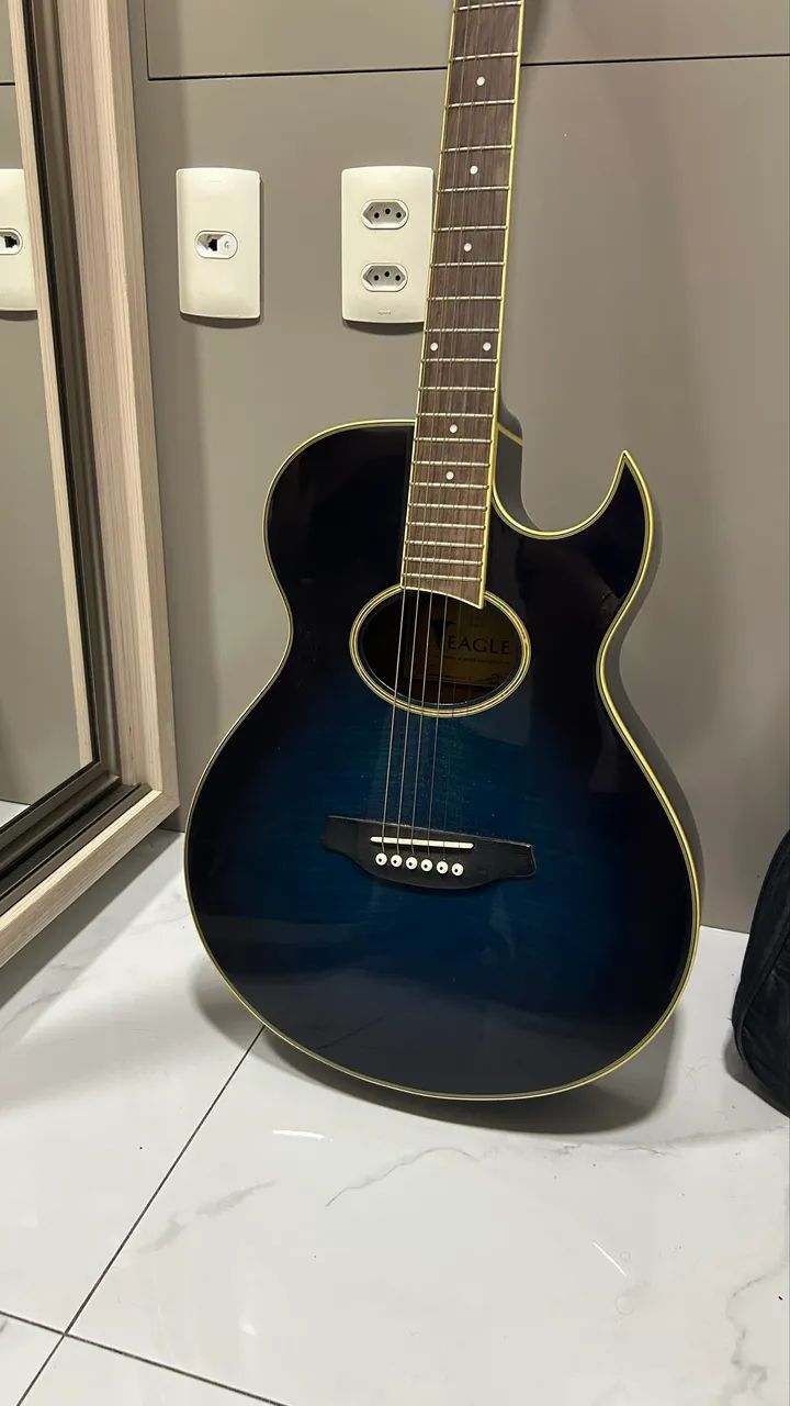 Violão Eagle elétrico  - Foto 5