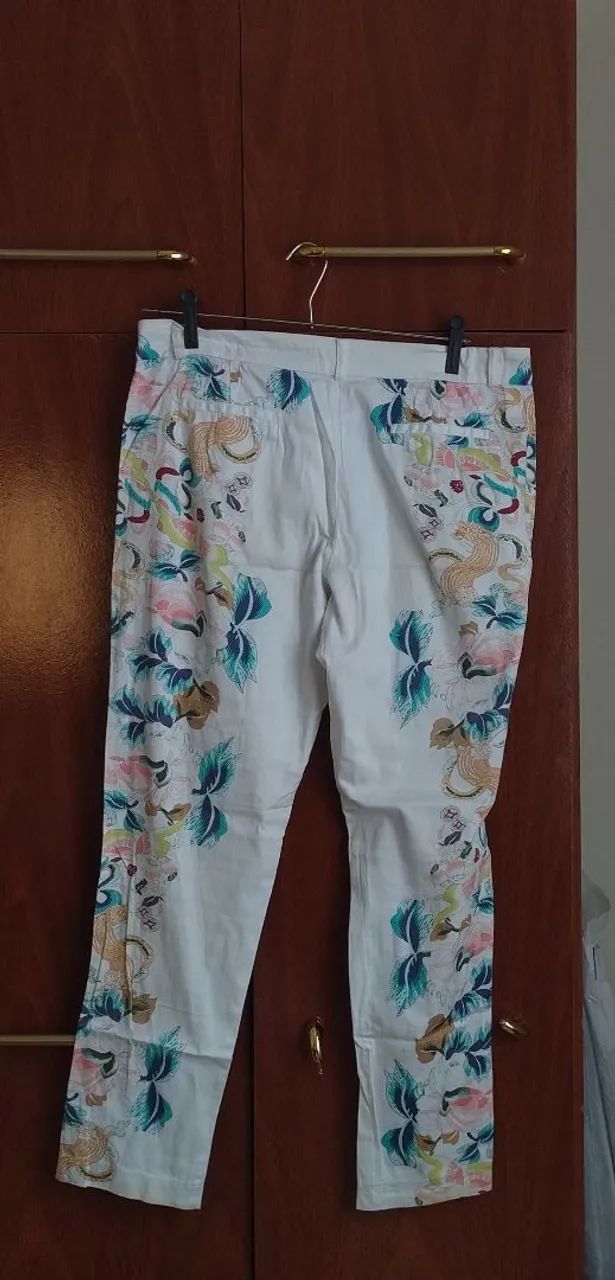Calça estampada . - Foto 3