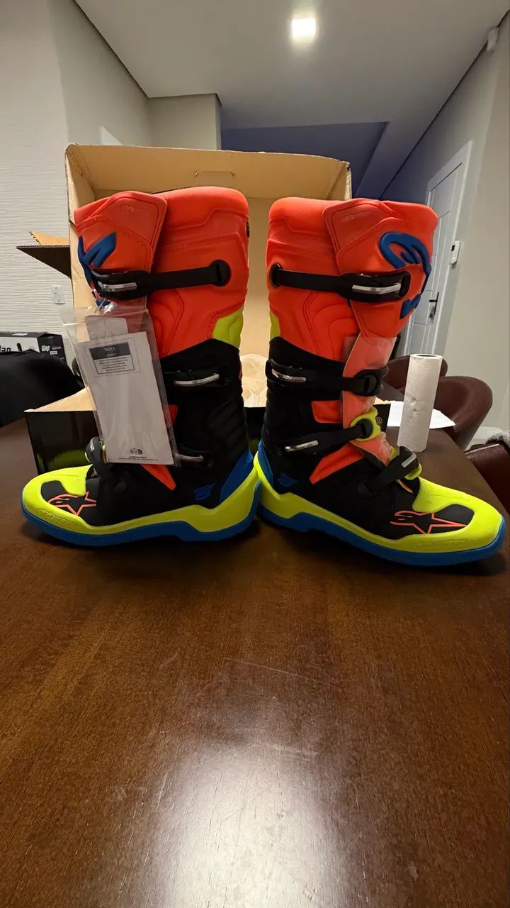 ? BOTA ALPINESTARS TECH 5 - NOVA, SEM USO - Foto 5