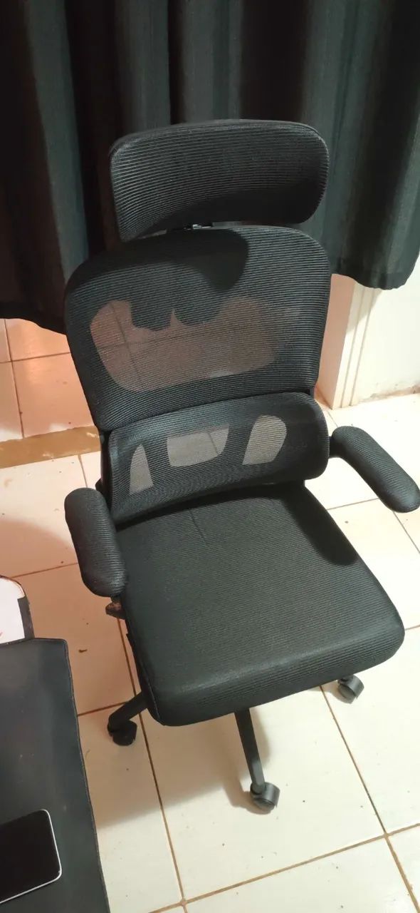 Cadeira Ergonômica Giratória Python Fly com Apoio Lombar - Foto 4
