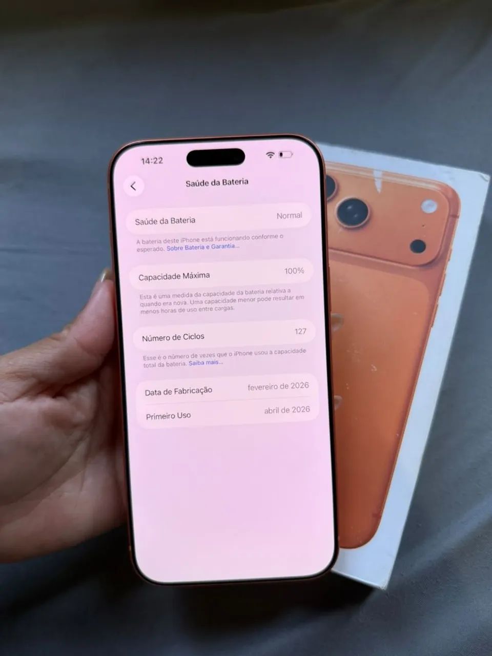 IPhone 17 Pro Max 256gb semi novo - Foto 2