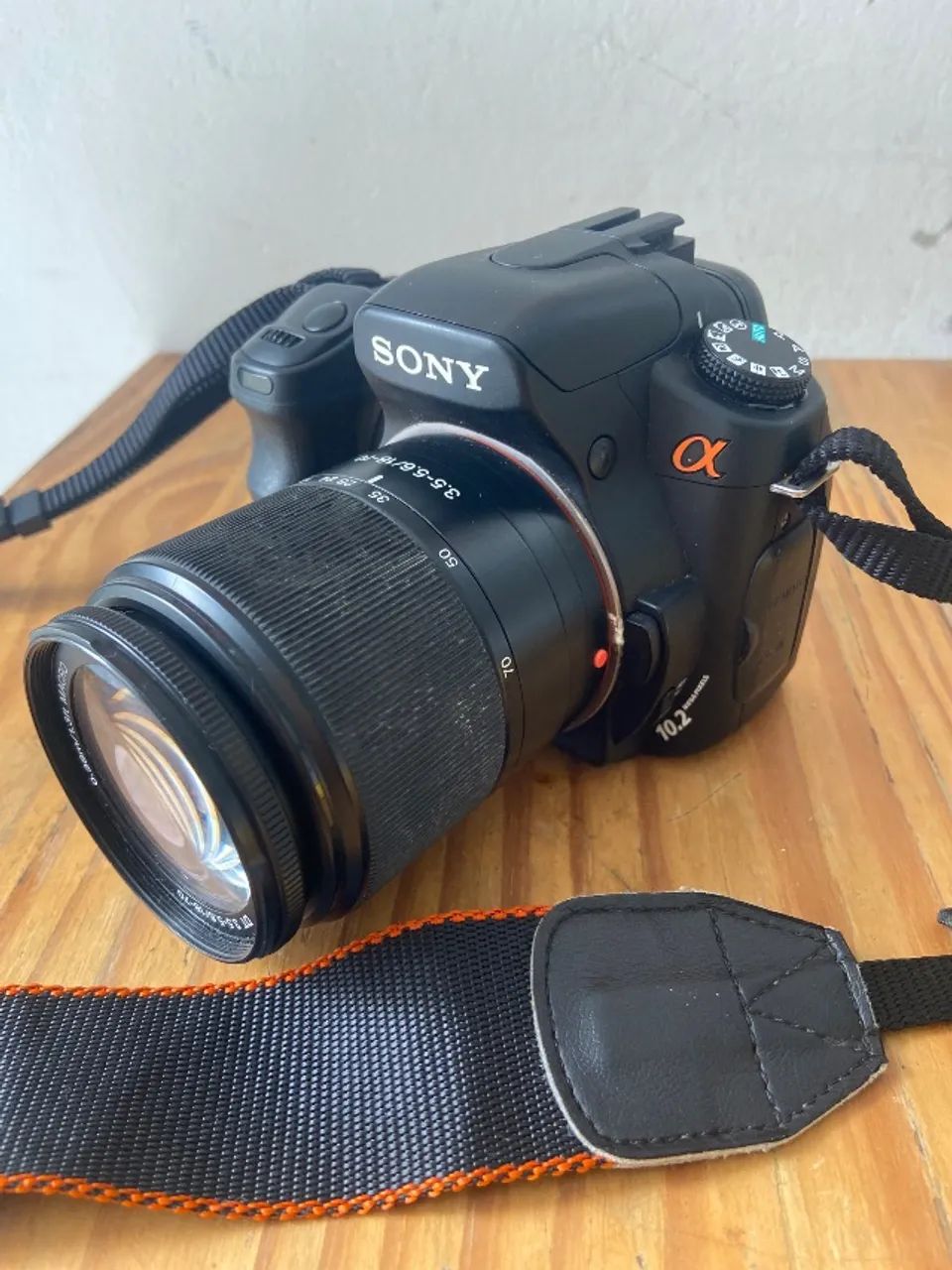 Câmera profissional Sony 