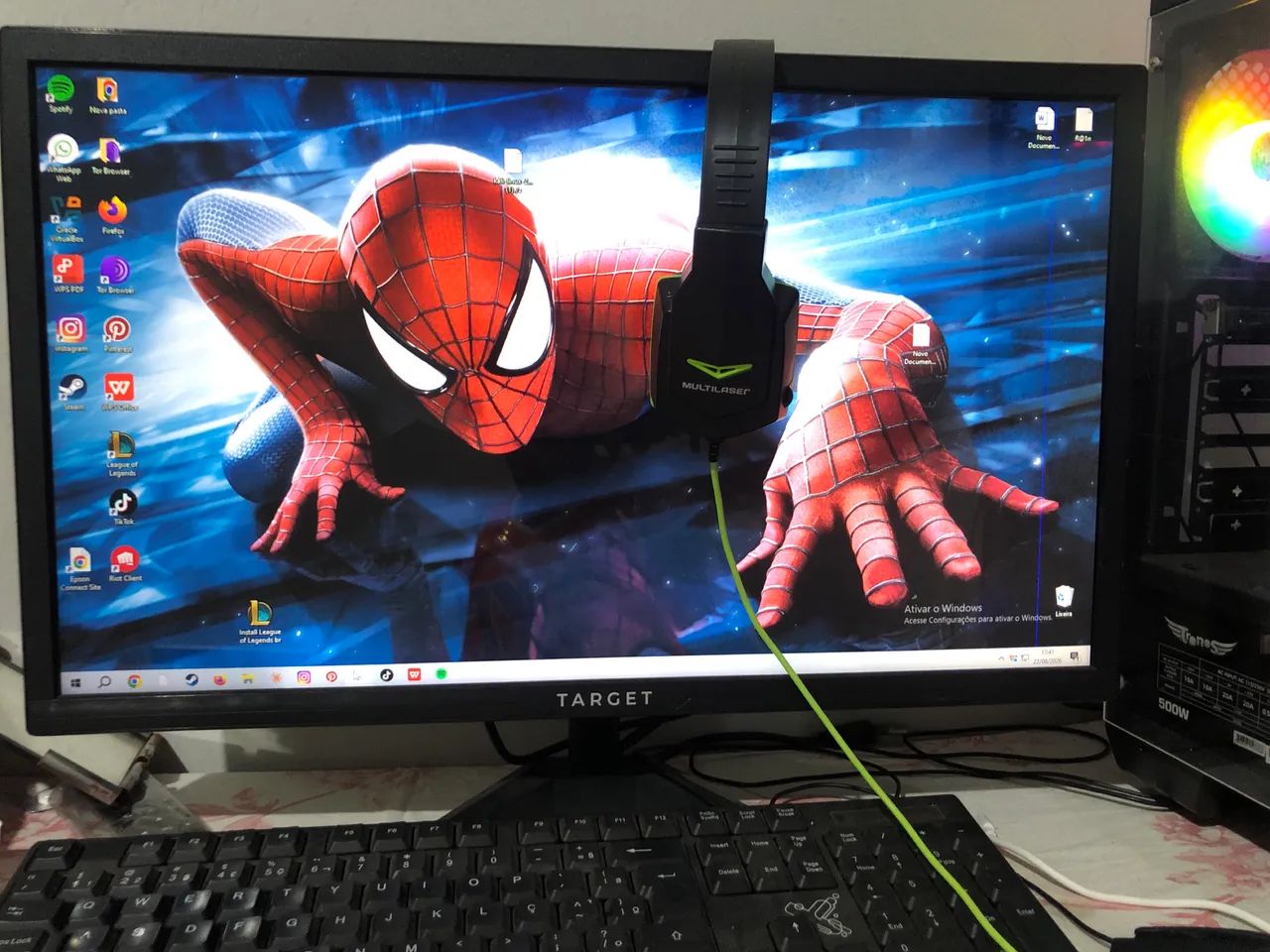Pc gamer e notebook c14 positivo  - Foto 4