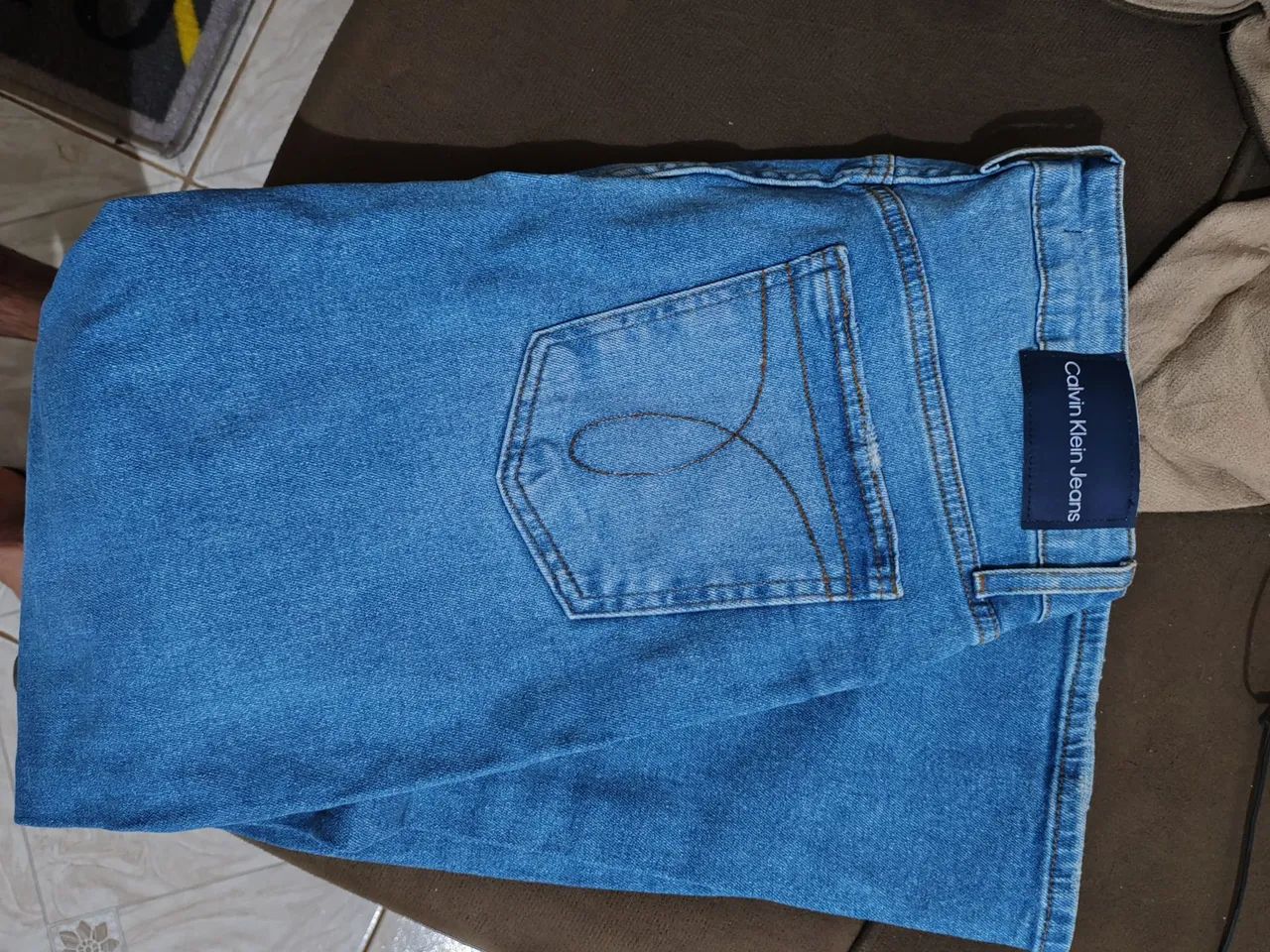Calça Slim Calvin Klein Original n42 - Foto 3
