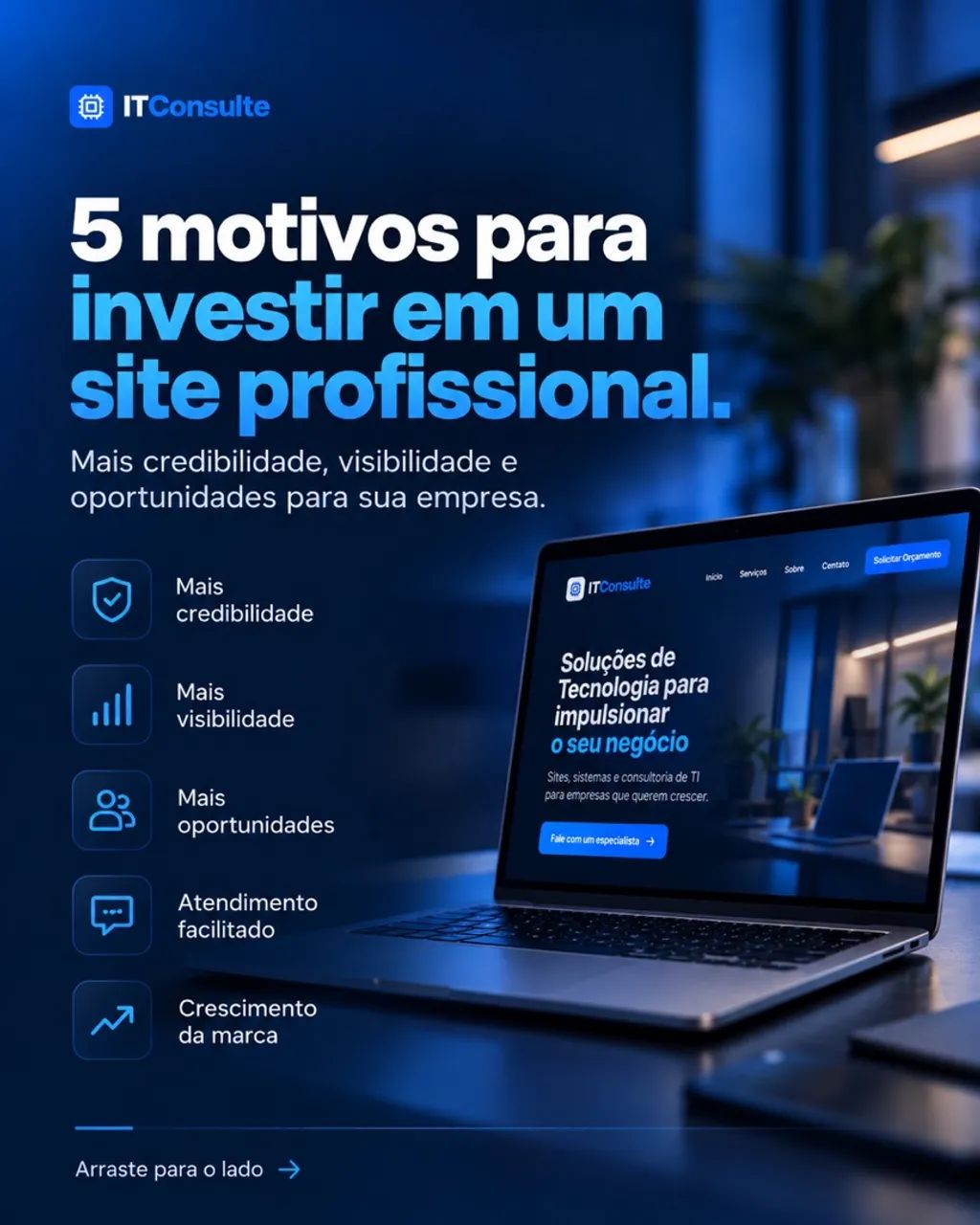 Criação de Sites Profissionais | IT Consulte - Foto 2