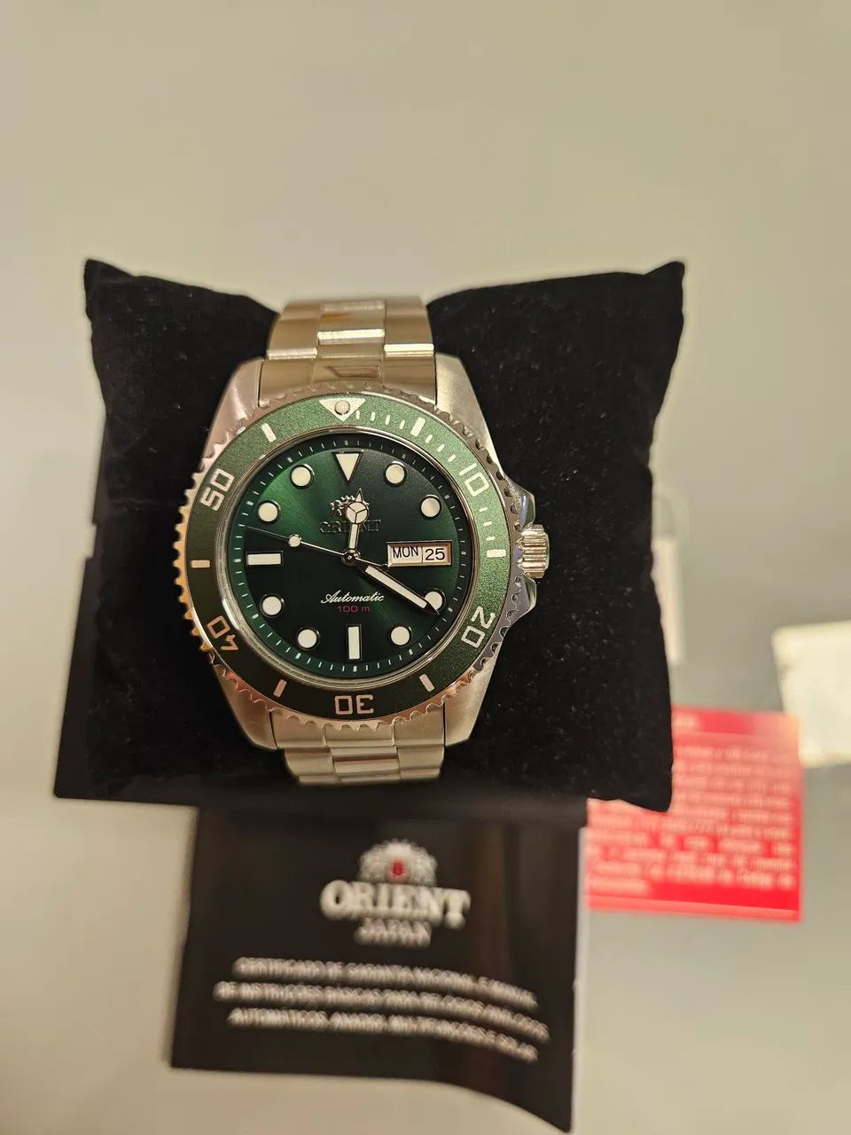  Relogio Orient Submariner automático 