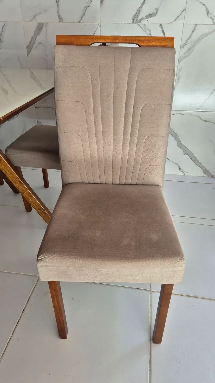 Mesa de Jantar 4 cadeiras  - Foto 5