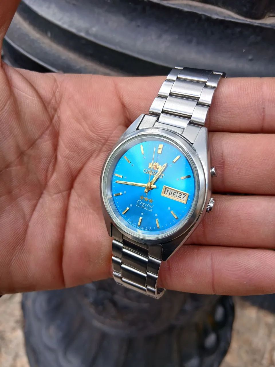 Relógio orient automático três estrelas  - Foto 2