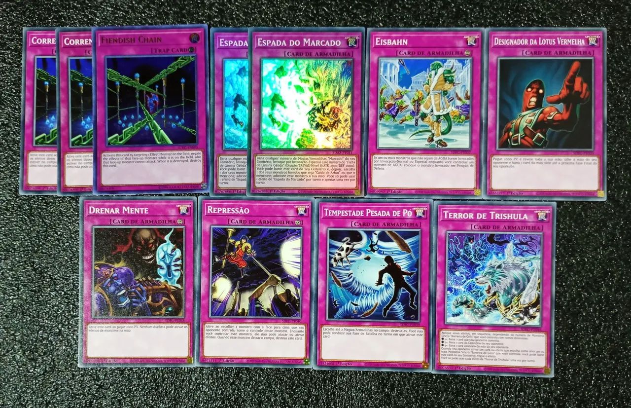 Deck barreira de gelo cartas originais de Yu-Gi-Oh  - Foto 3