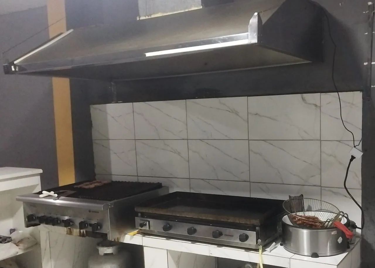 Chapa / Charbroiler / Coifa + Motor