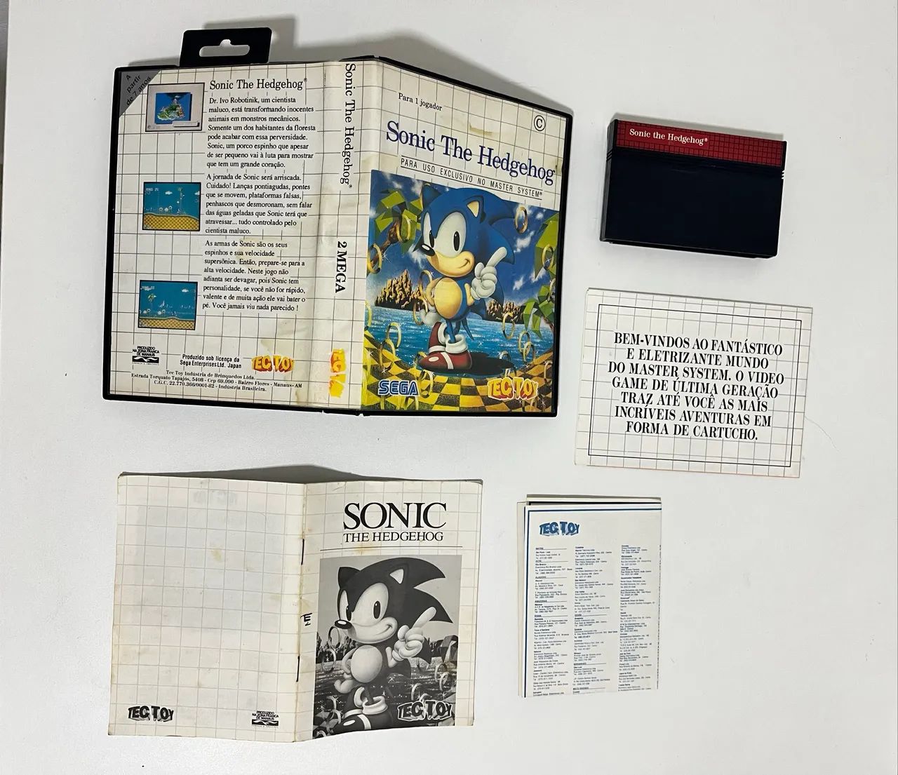 Sonic The Hedgehog - Master System - Foto 2