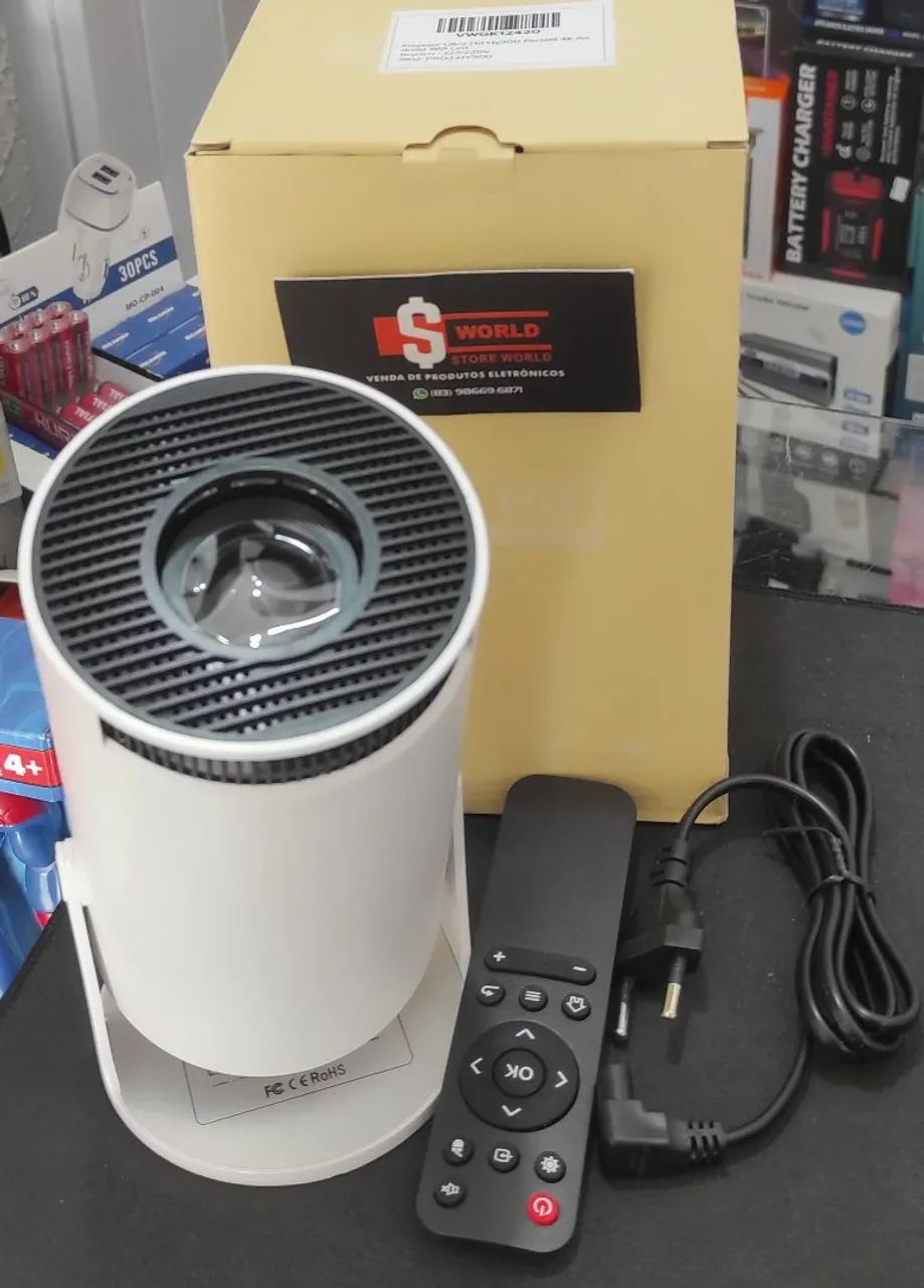 Projetor Hy300 com sistema Android - Store World 