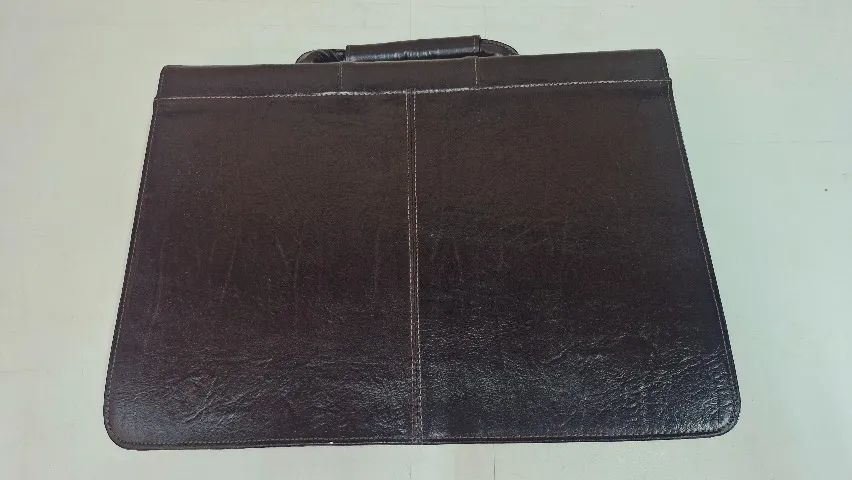 Bolsa Pasta executiva social em couro - Foto 4