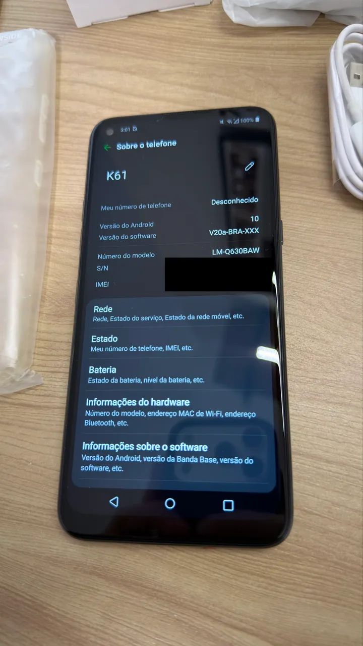 LG K61 novo - Foto 3