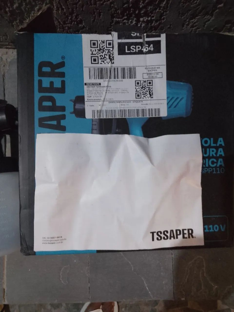 Pistola elétrica, pulverizador de tinta - Foto 3