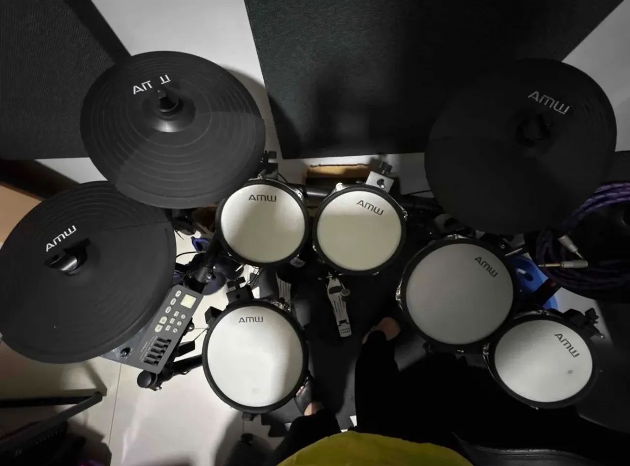 Bateria Eletrônica AMW dualzone zerada!