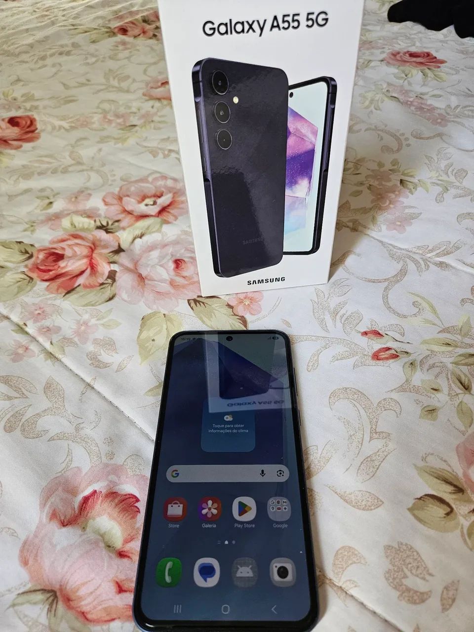 Samsung Galaxy A55 128GB 5G - Funcionando perfeitamente
