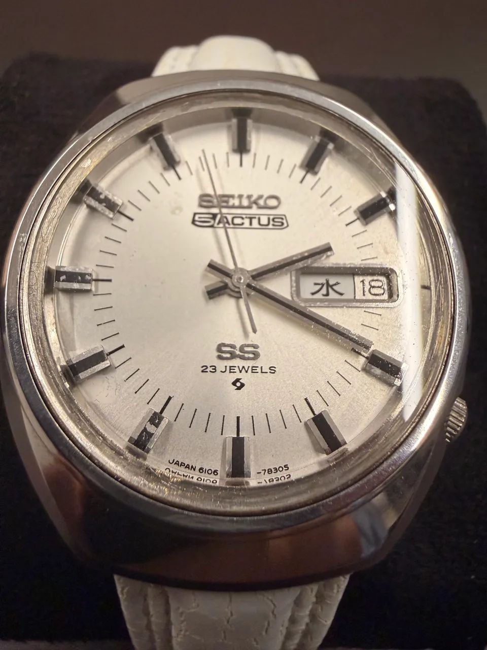 Seiko 5 Actus SS 6106-7590 Vintage JDM - 1973 - Automático - Foto 2