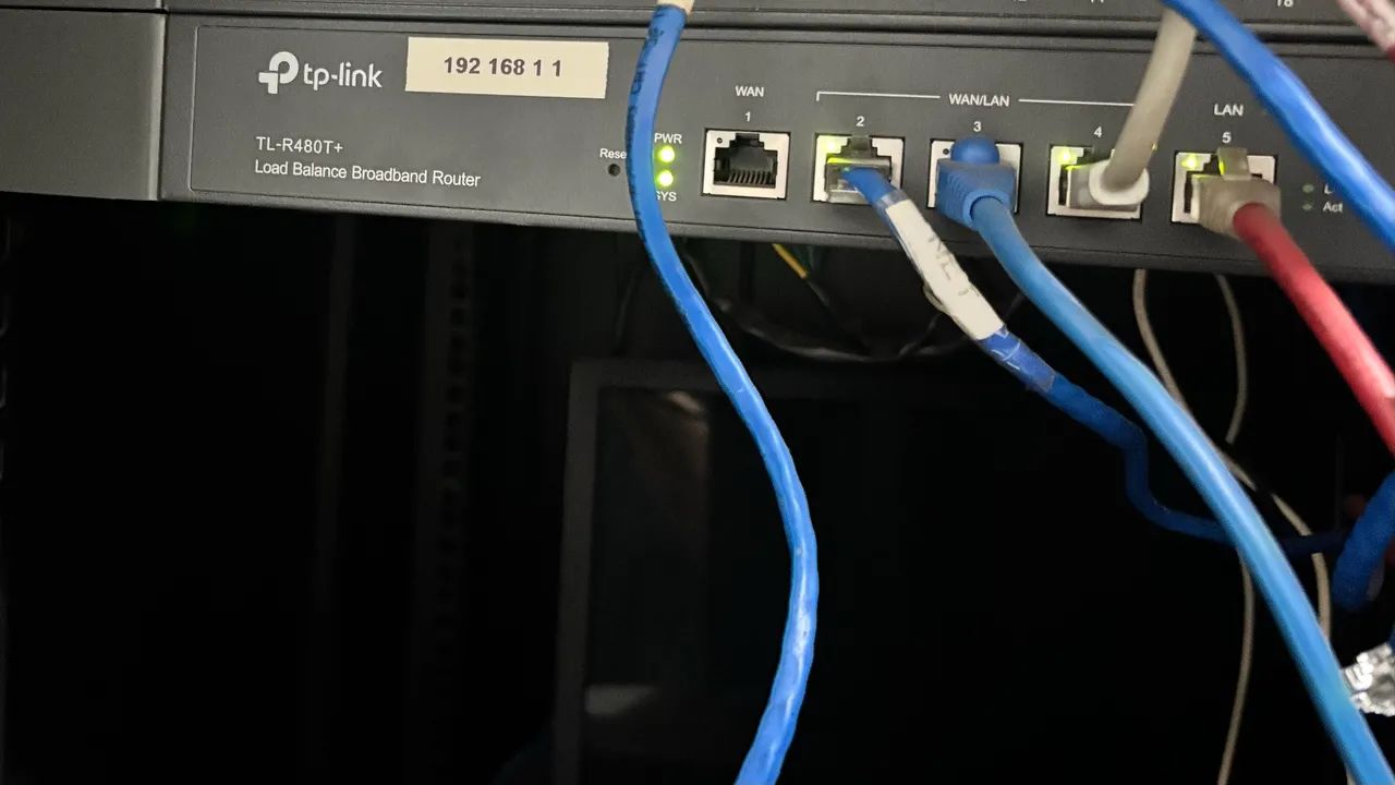 Roteador Tp-link Tl-r480t+ Preto