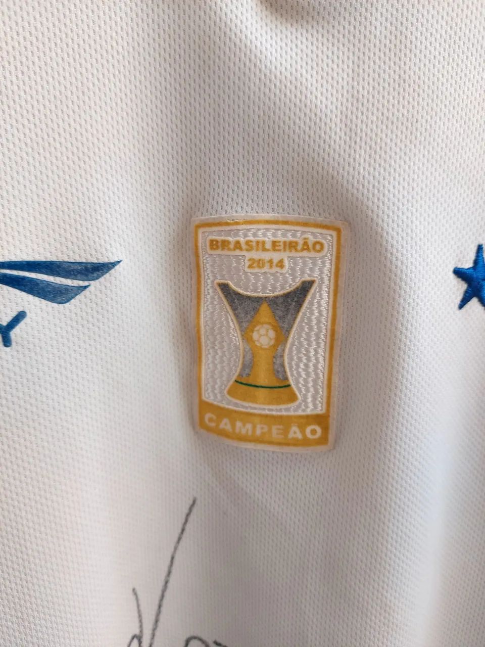 Camisa cruzeiro 2015 assinada - Foto 5