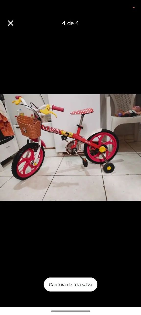 Vendo bicicleta aro 16 infantil 