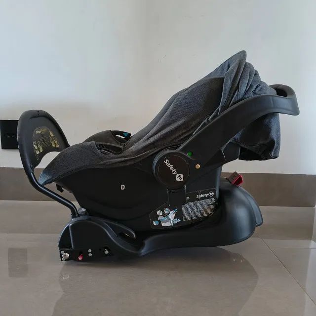Trio - Carrinho de bebê, bebe conforto e base isofix - travel system safety 1st  - Foto 6