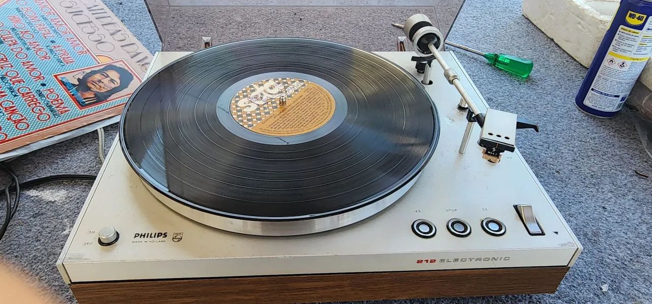 Toca disco  Philips 212 zap *  - Foto 4