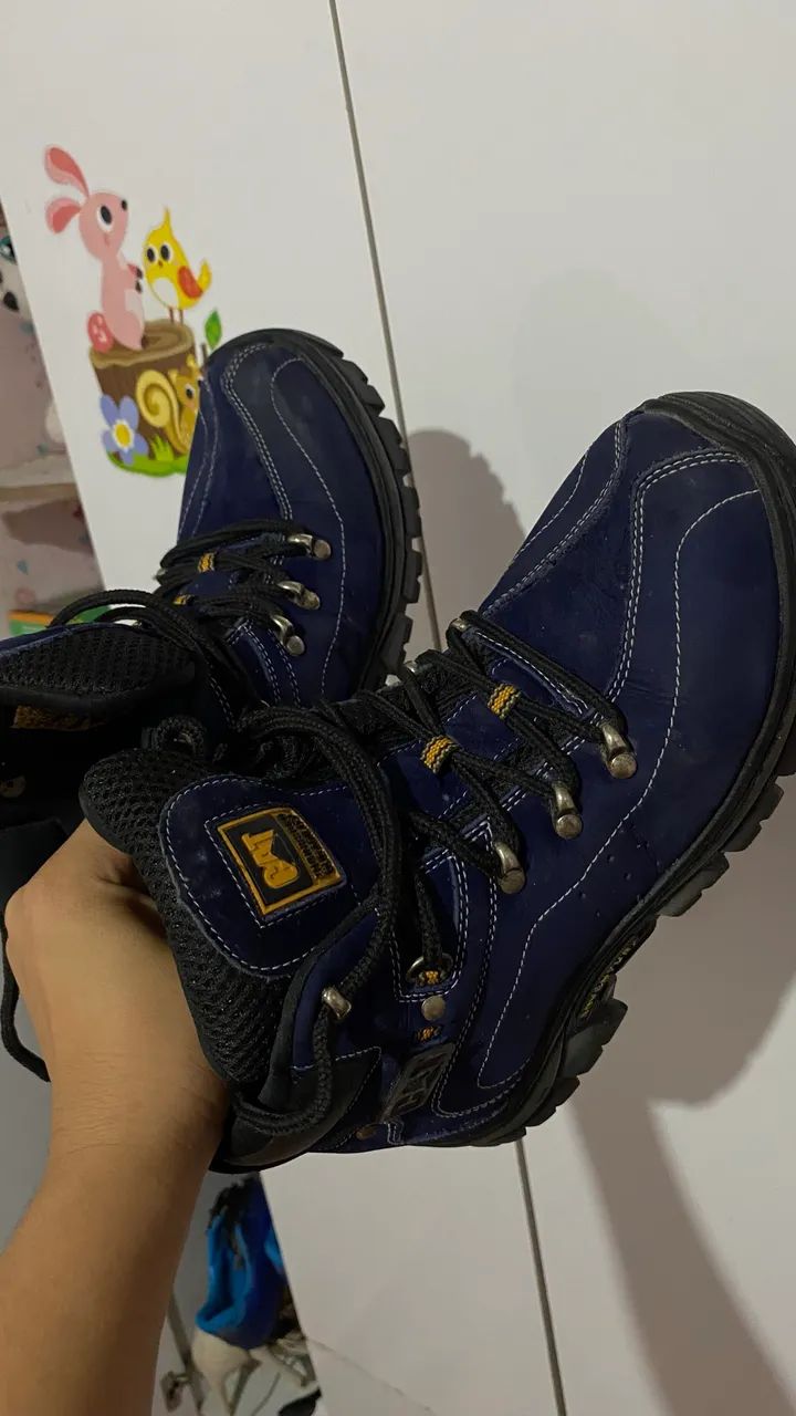 botas caterpillar original azul - Foto 5