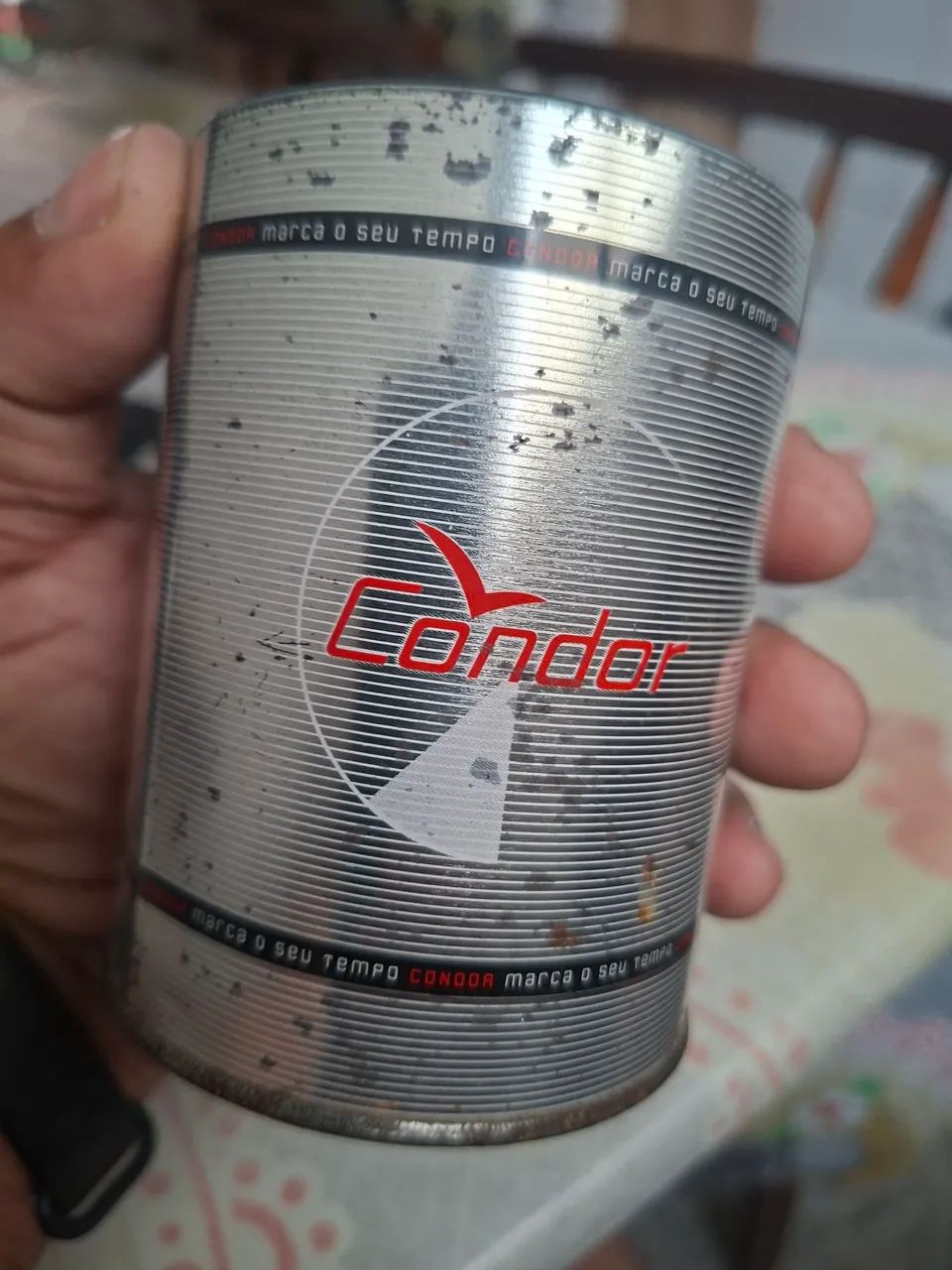 Lata antiga do relógio Condor - Foto 4