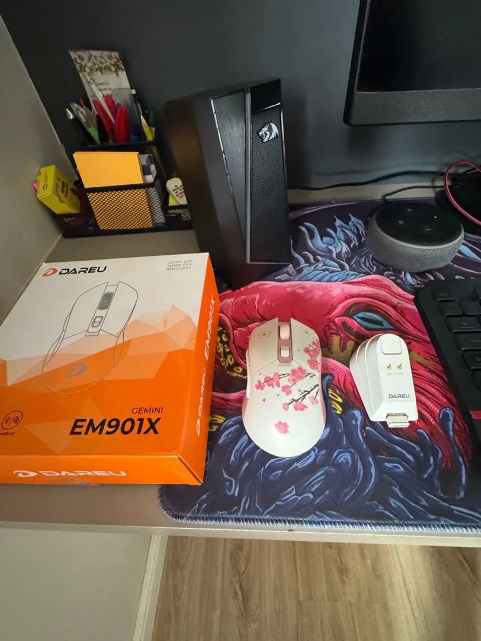 DAREU Sakura Mouse bluetooth gamer - Foto 5