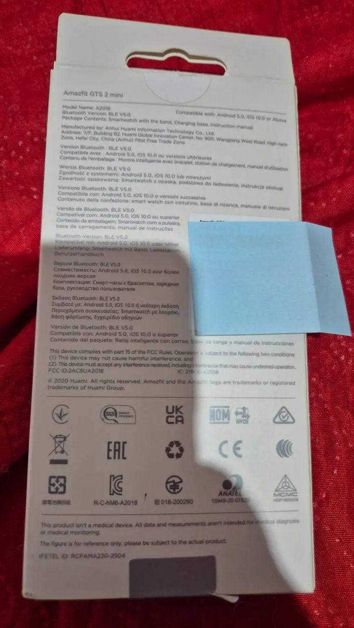 Amazfit GTS 2 mini com Alexa e GPS - Foto 3