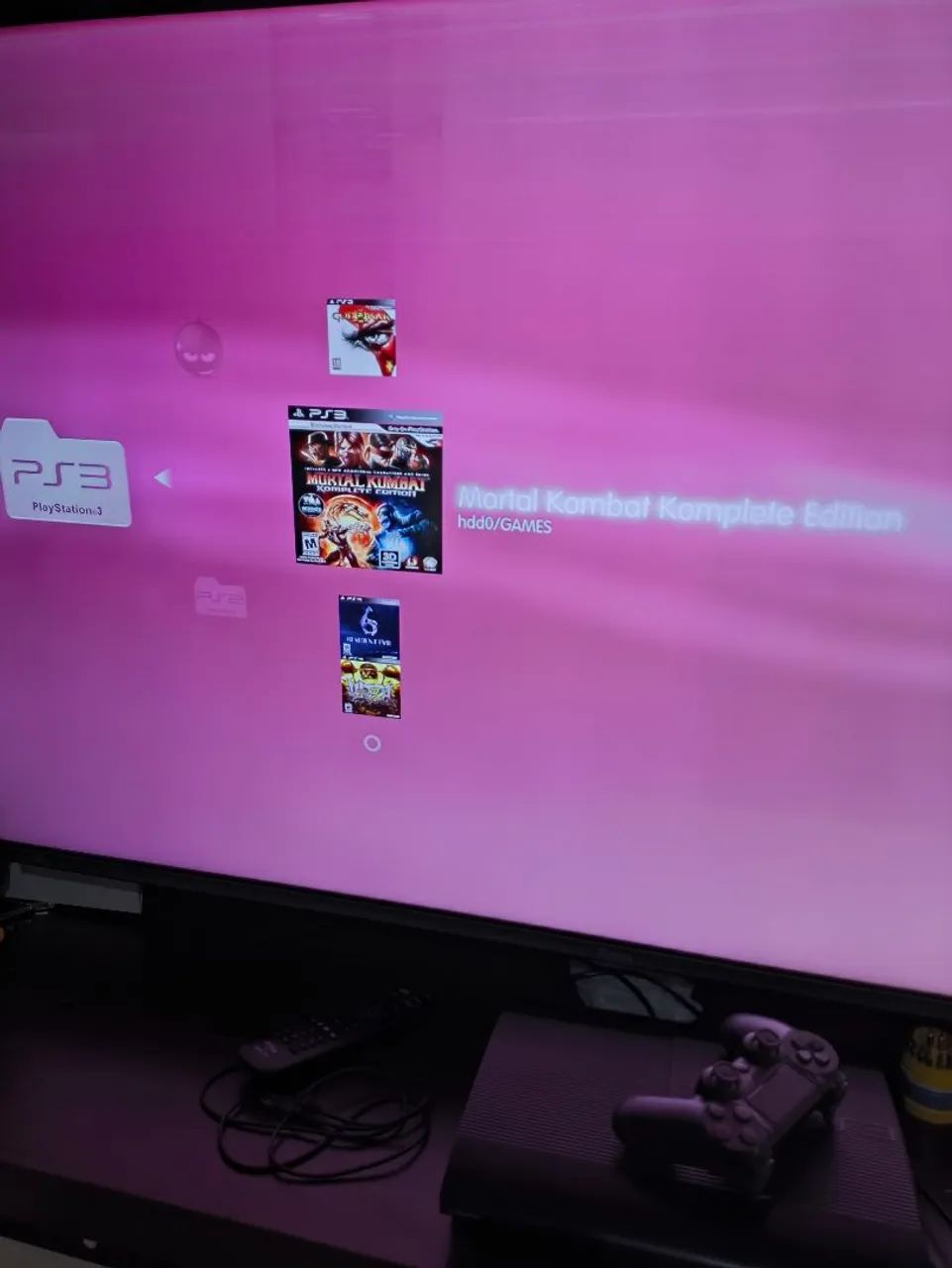 Ps3 com jogos e lojas  - Foto 3