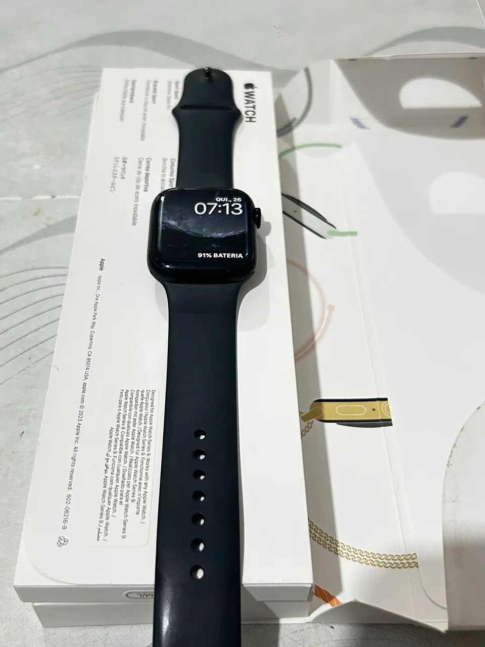 Apple Watch série 9 45mm. alumínio  - Foto 2