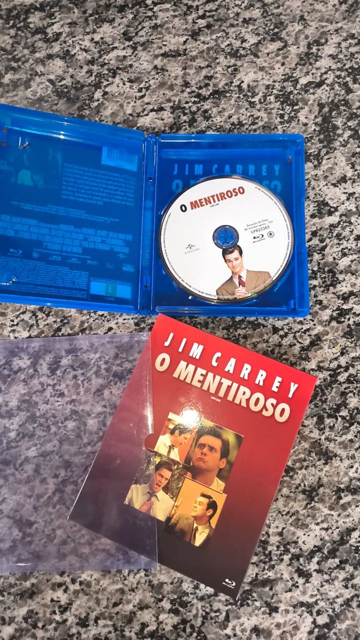 Blu-ray O Mentiroso Com Luva - Foto 4