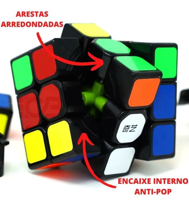 2 Cubos Mágicos Qiyi Sail W 3x3x3 Original - Giro Suave E Rápido - Foto 2