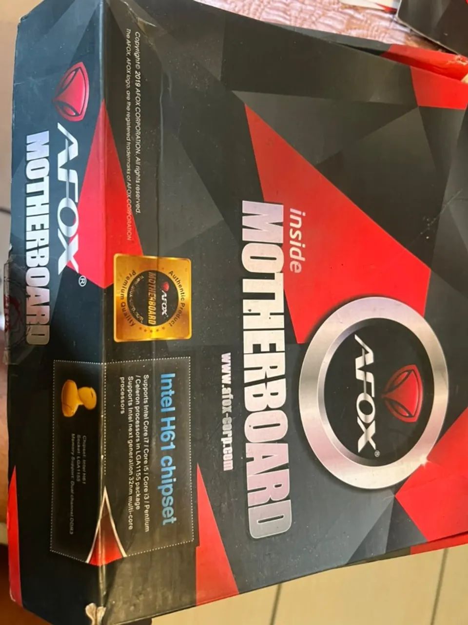 Placa Mãe Socket Intel LGA 1155 - AFOX IH61-MA5