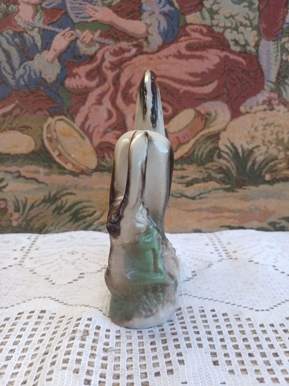 Escultura em porcelana antiga anos 80 - motivo cavalo  - Foto 2